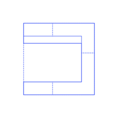 Layouts Pantries Butler Framed U Shape 1 Side Long Engraving Svg Design, Free Vectors File